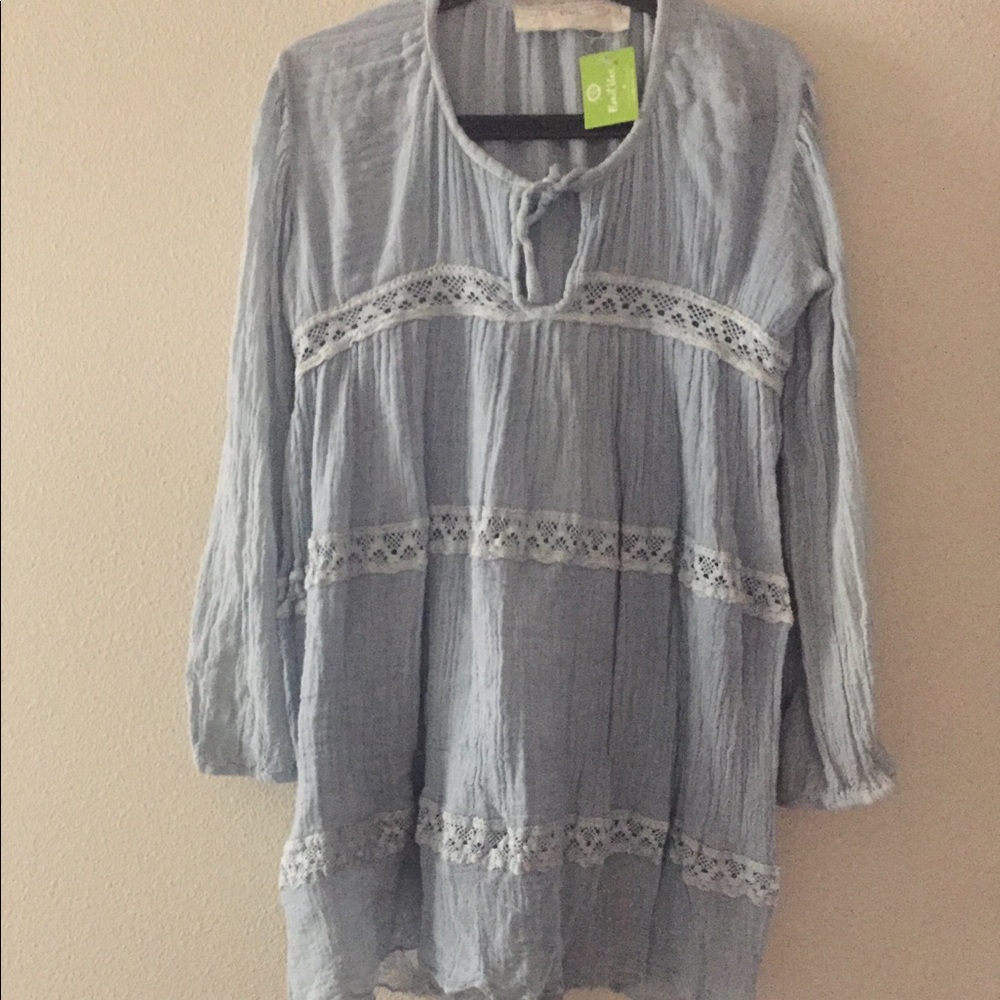 Jens Pirate booty gauze tunic size small